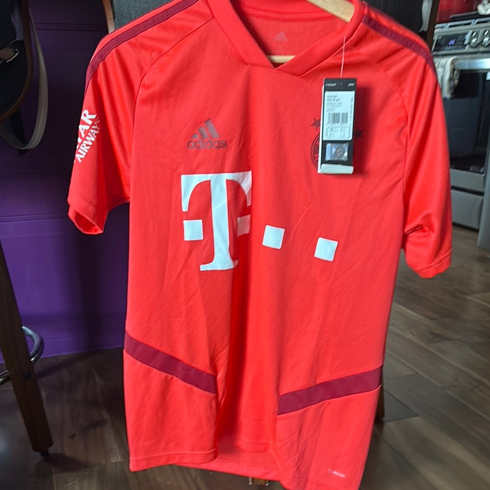 Adidas Red Performance Jersey Jacket - image 3